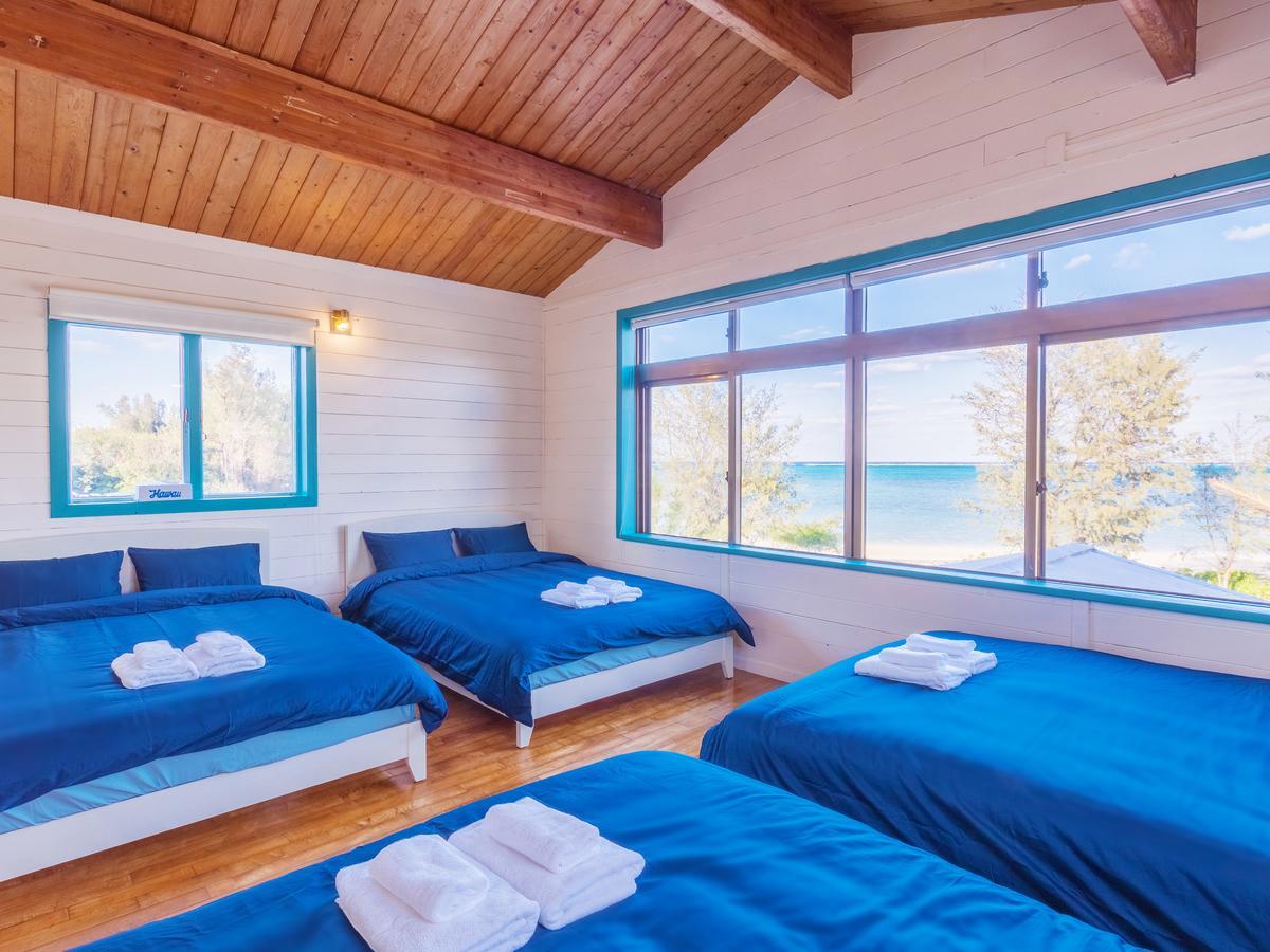Kariyushi Condominium Resort Motobu The Beach Garden House Екстериор снимка